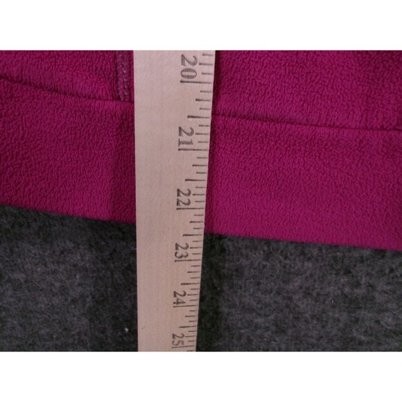 Old Navy Jacket Womens M Pink Full Zip Fleece Stand Collar Pockets Casual - Picture 5 of 9